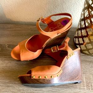 NWT (purchased from TJMaxx), Jessica Simpson heeled sandals.